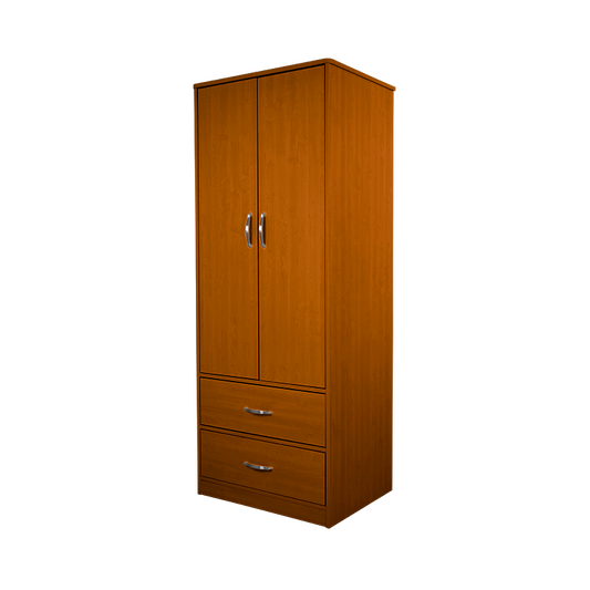 The Glenshaw Collection Two Door Two Drawer Wardrobe Cherry medical supply