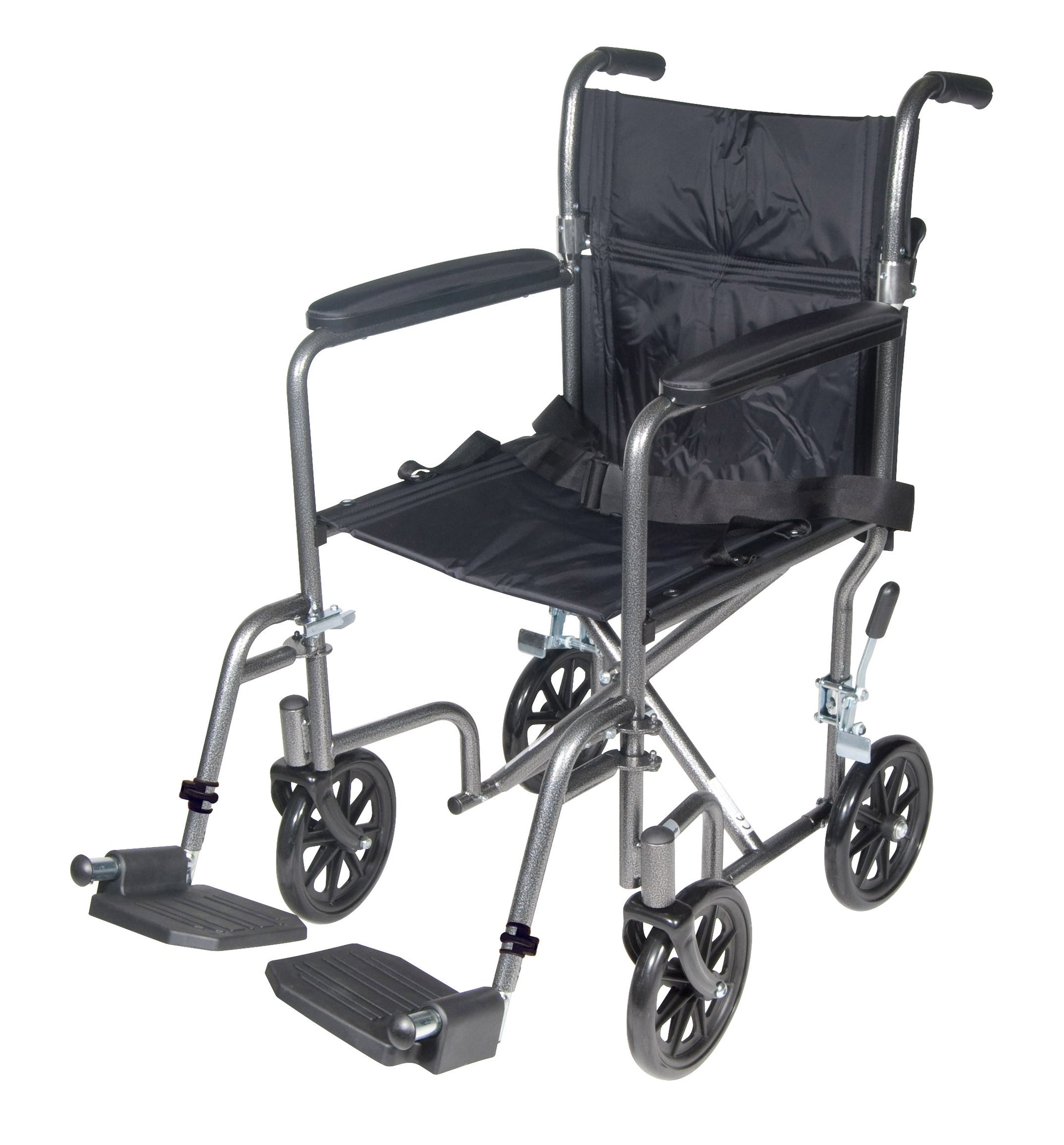 Drive Medical Lightweight Steel Transport Wheelchair 17 in Seat medical supply