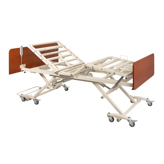 DB600 Bariatric HD LTC Bed w/ Head and Foot Boards, 54", 2 boxes, 1pc/cs, medical supply