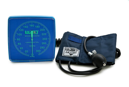 Graham Field Wallmax Aneroid Sphyg, Adult Labtron, Blue, Latex Bladder medical supply view 2