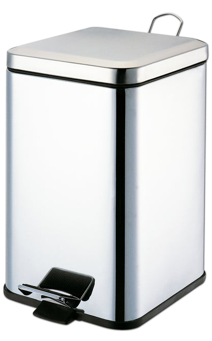 Graham Field Waste Receptacle, 21QT, Ss Grafco, Stainless Steel #410 medical supply