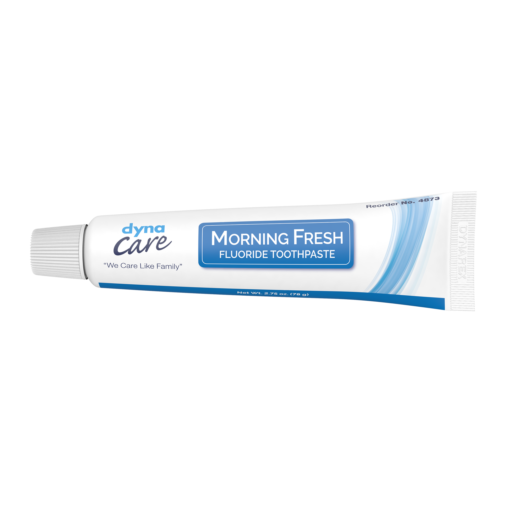 dynaCare Morning Fresh Mint Toothpaste with Fluoride 2.75 oz Tube Case of 144 medical supply