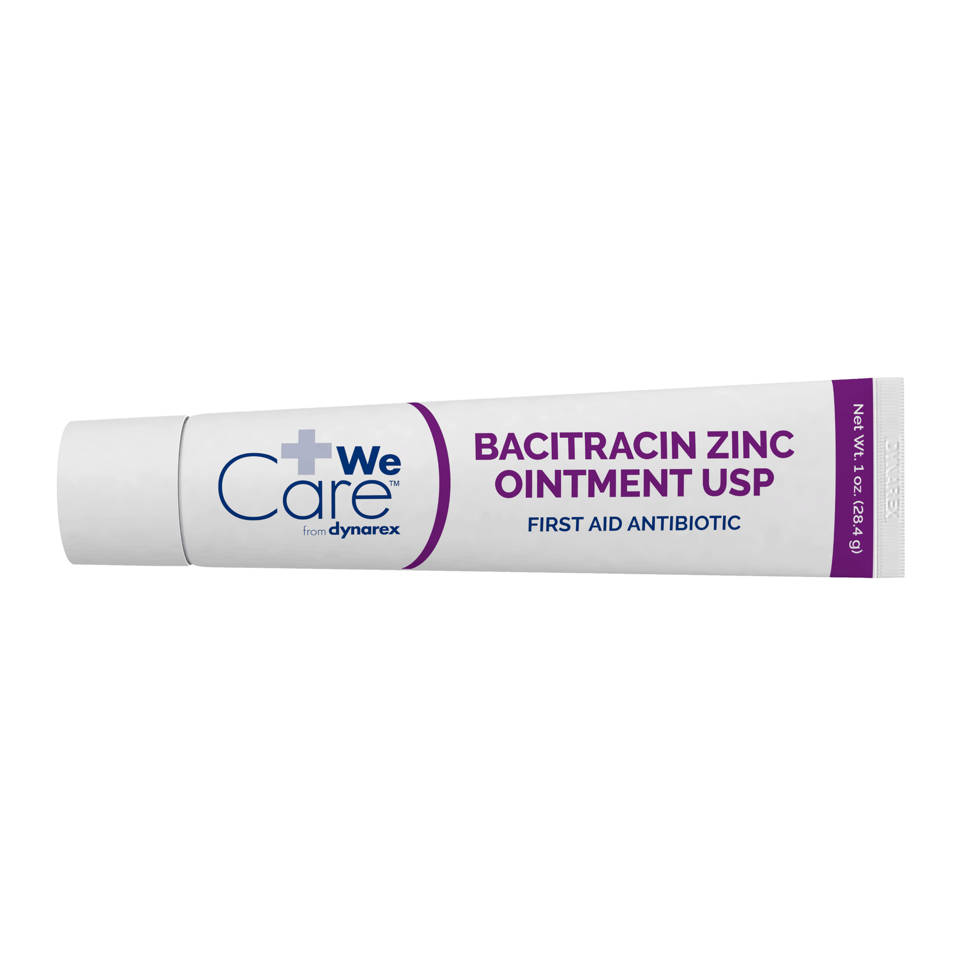 WeCare Bacitracin Zinc Ointment 1 oz Tube Case medical supply