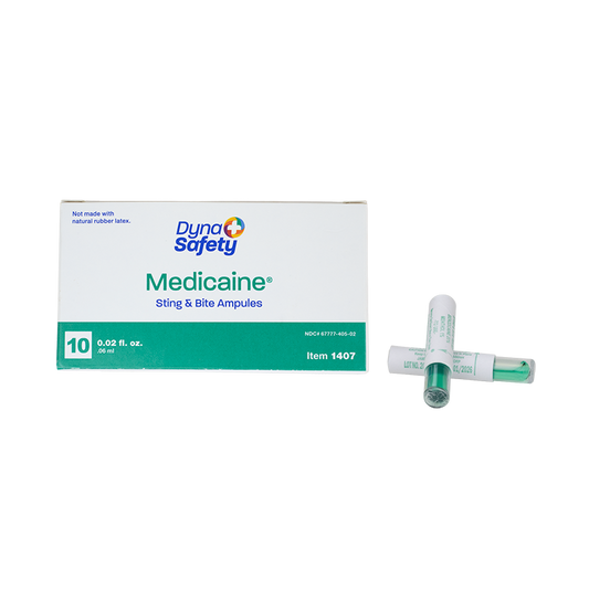 DynaSafety Medicaine Insect Bite Ampule 6 ml 50/10/cs medical supply