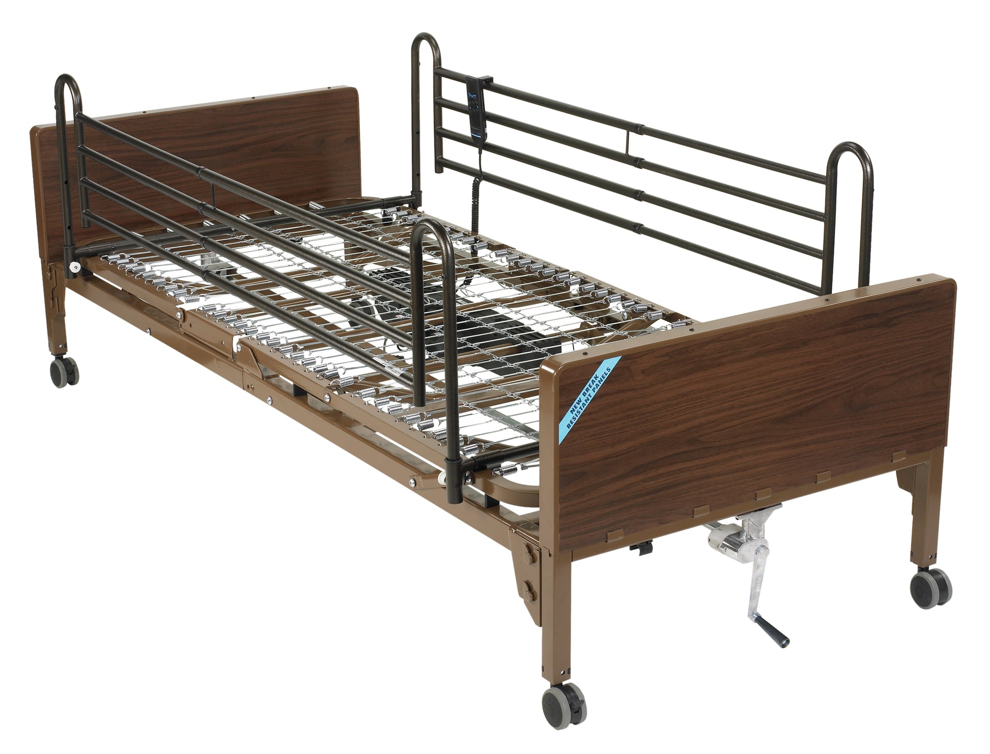 Delta Ultra Light Full Electric Hospital Bed with Full Rails, medical supply