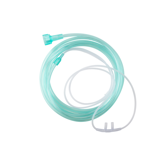 Resp-O2 Standard Tip Nasal Oxygen Cannula 14ft Adult Universal Connector 50/cs medical supply