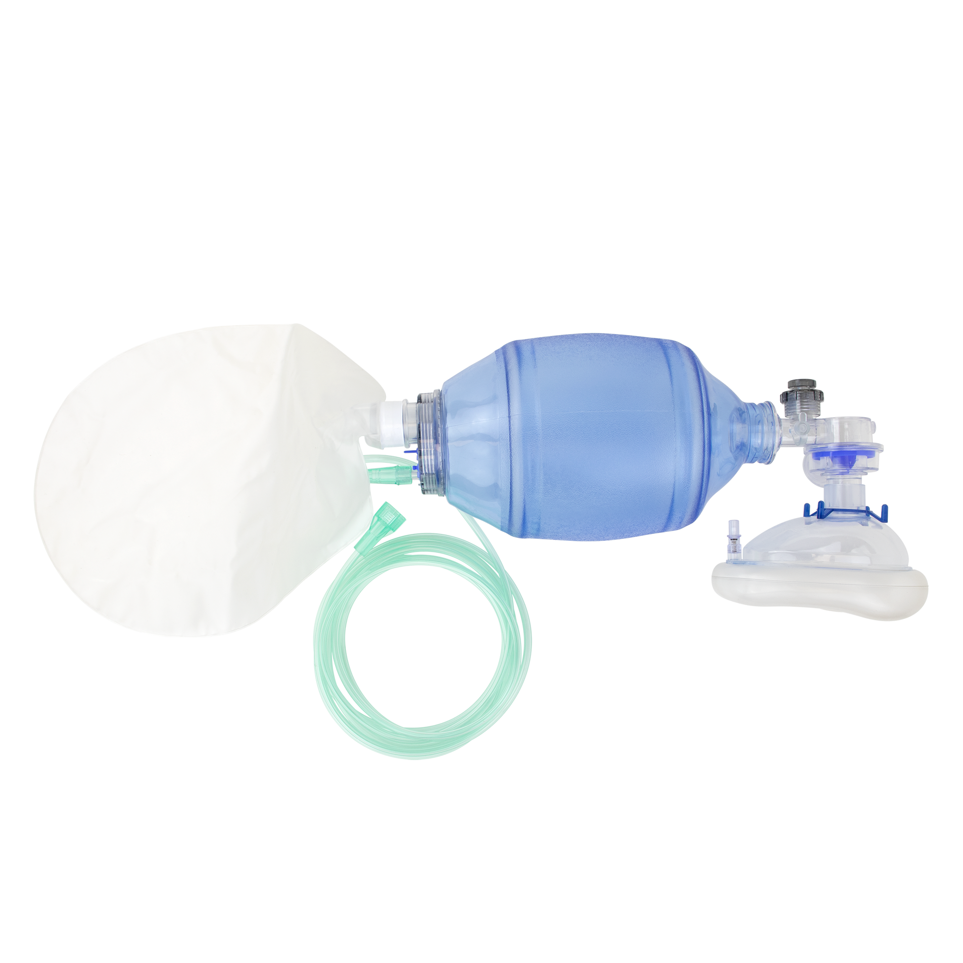 Resp-O2 Manual Resuscitator MPR Mask Reservoir Bag Adult 6/cs medical supply