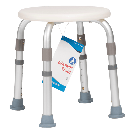 Dynarex Shower Stool White 1pc/bx medical supply
