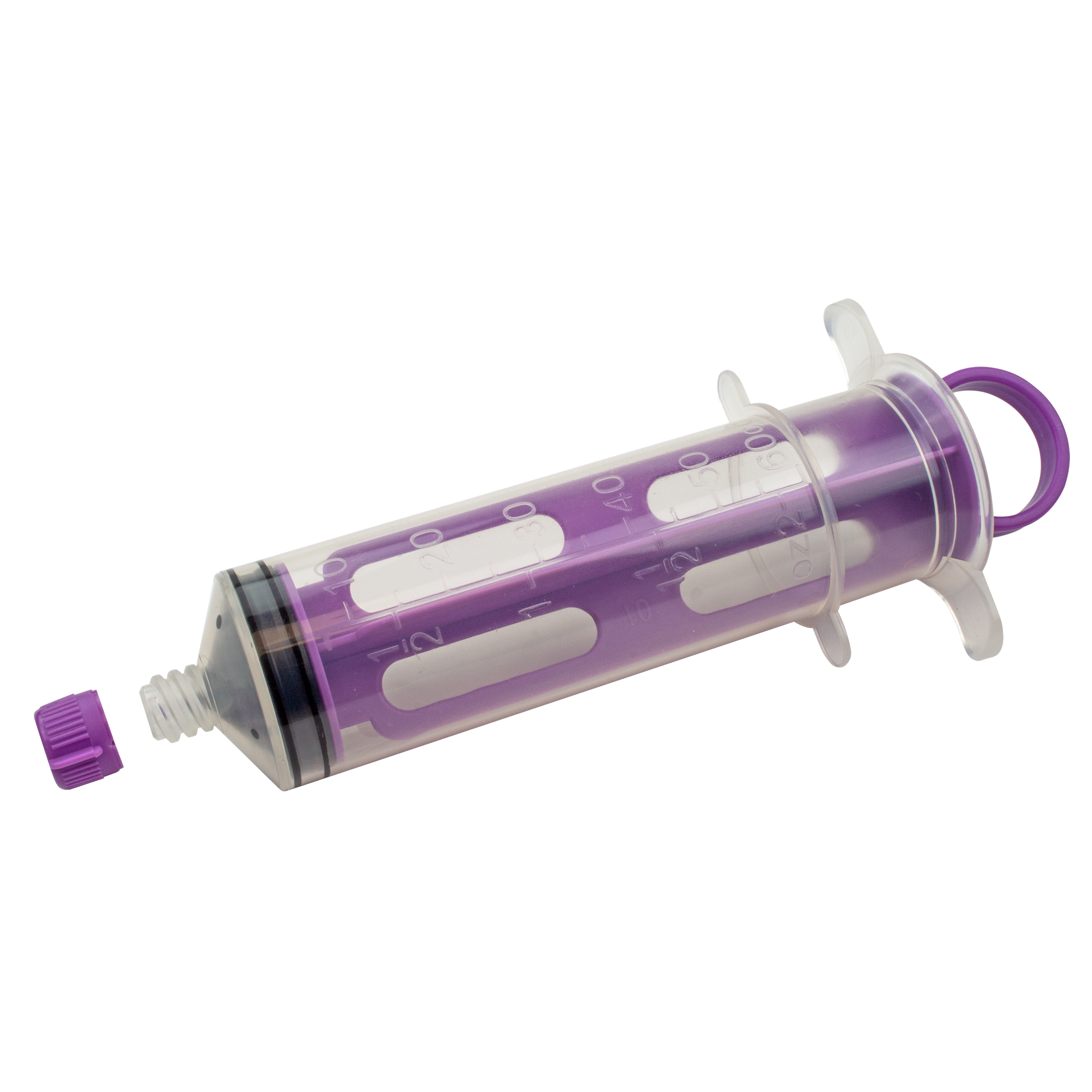 Dynarex Piston Enteral Feeding Syringe ENFit 60 ml 30/cs medical supply