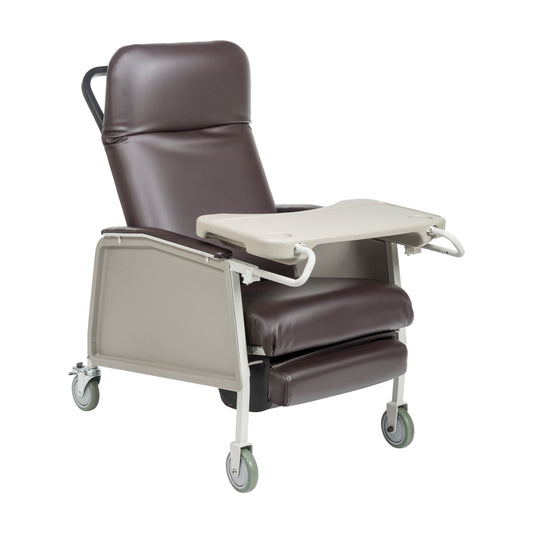 Drive Medical 3 Position Geri Chair Recliner Chocolate medical supply