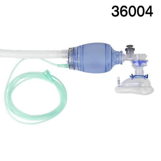Resp-O2 Pediatric Manual Pulmonary Resuscitator MPR with Mask 6/cs medical supply
