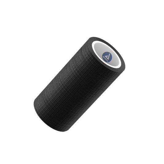 Dynarex Sensi Wrap, Self-Adherent, 3" x 5 yd Black, 24/cs medical supply