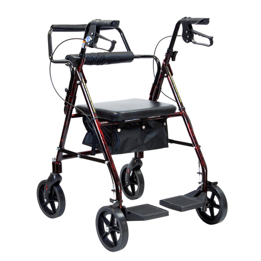 Dynarex DynaGo Duo Transport Rollator medical supply