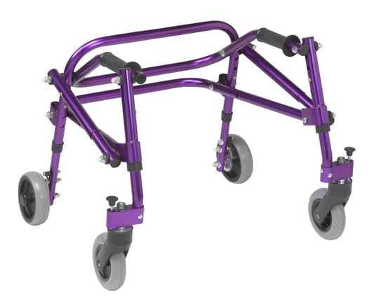 Inspired by Drive Nimbo 2G Posterior Walker Extra Small Wizard Purple medical supply
