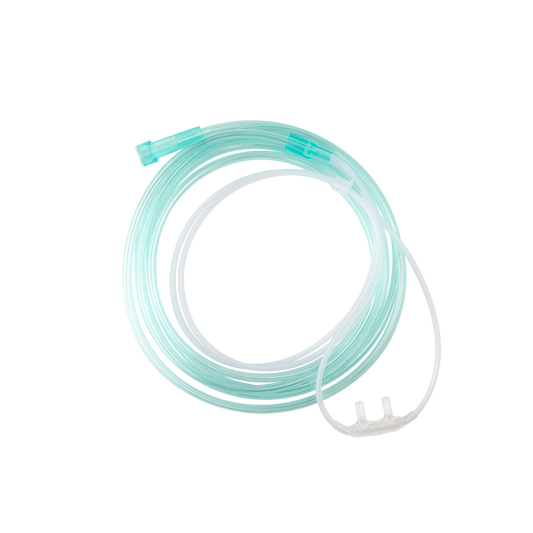 Resp-O2 Nasal Oxygen Cannula Cushion Tip 14 ft Crush Resist Adult Standard 50/cs medical supply