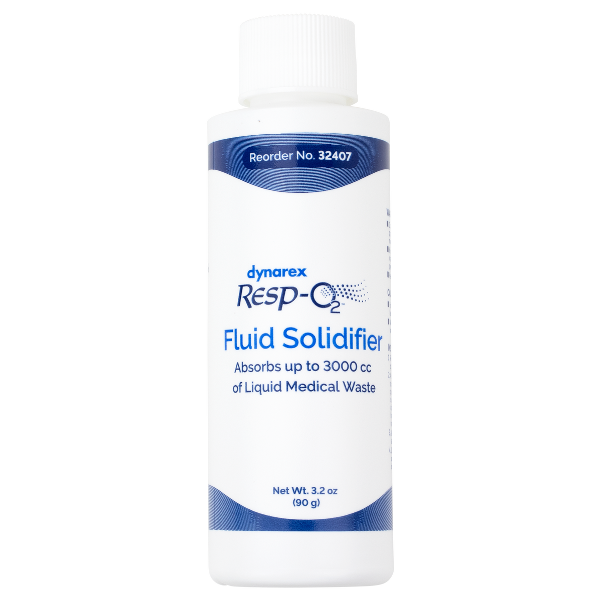 Resp-O2 Fluid Solidifier 3.2 oz 96 per Case medical supply