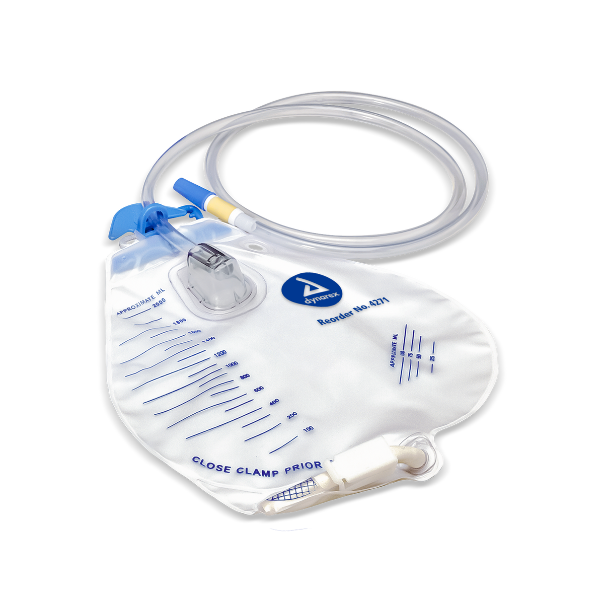 Dynarex Urinary Drainage Bag 20/cs medical supply