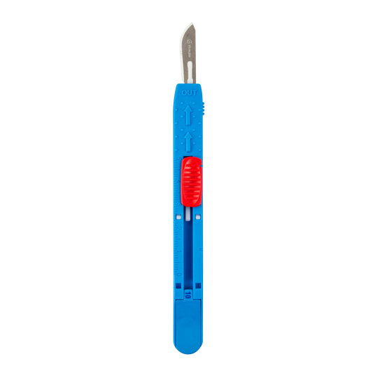 Medi-Cut Safety Scalpels Sterile #10 10/bx medical supply