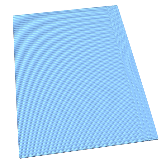 Dynarex Dental Bibs Blue 17 3/4 x 12 7/8 inch Case 500 medical supply