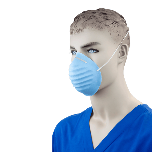 Dynarex Molded Face Mask Blue Case medical supply