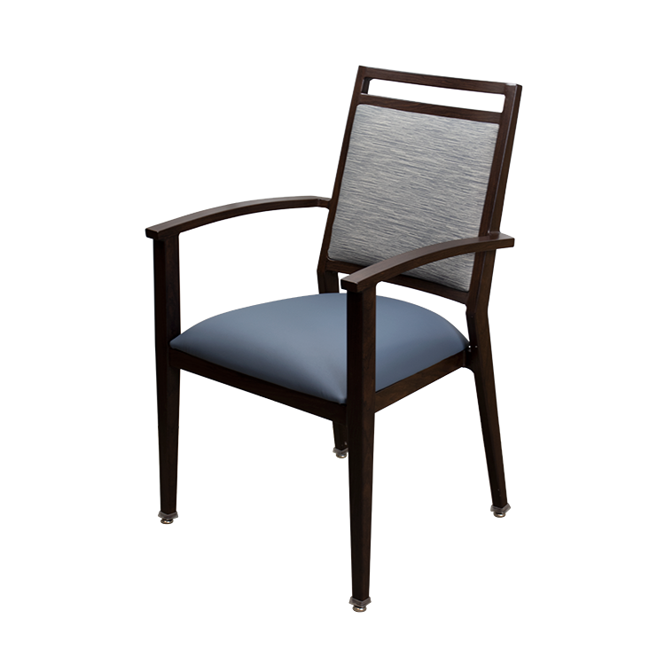The Glenshaw Collection Dining Arm Chair Walnut case of 5 medical supply
