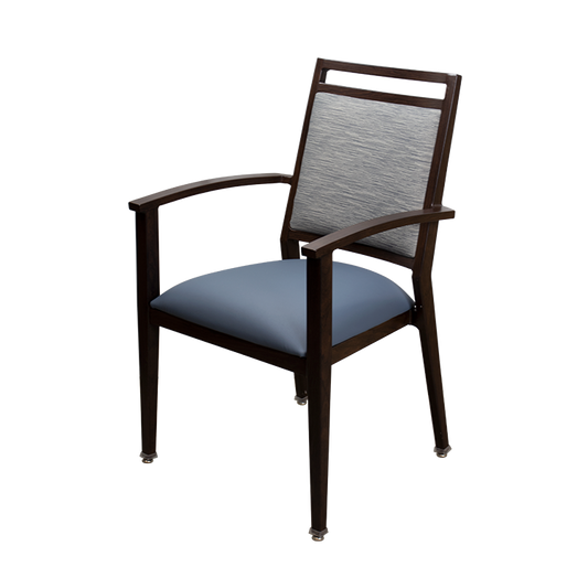 The Glenshaw Collection Dining Arm Chair Walnut case of 5 medical supply